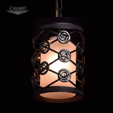 Люстра подвесная CHIARO 382016401 Айвенго 1x40W E27